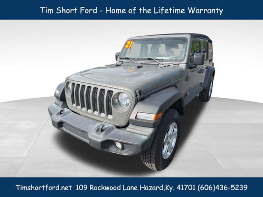 Used 2021 Jeep Wrangler Unlimited Sport SUV