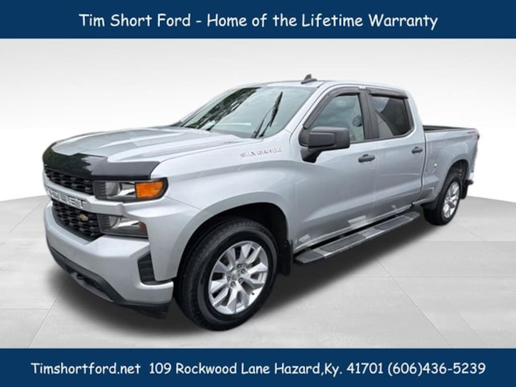 Used 2020 Chevrolet Silverado 1500 Silverado Custom Truck Crew Cab