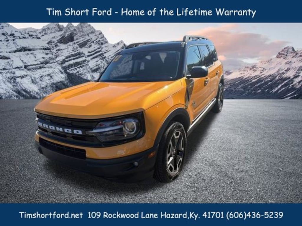Used 2022 Ford Bronco Sport Outer Banks SUV