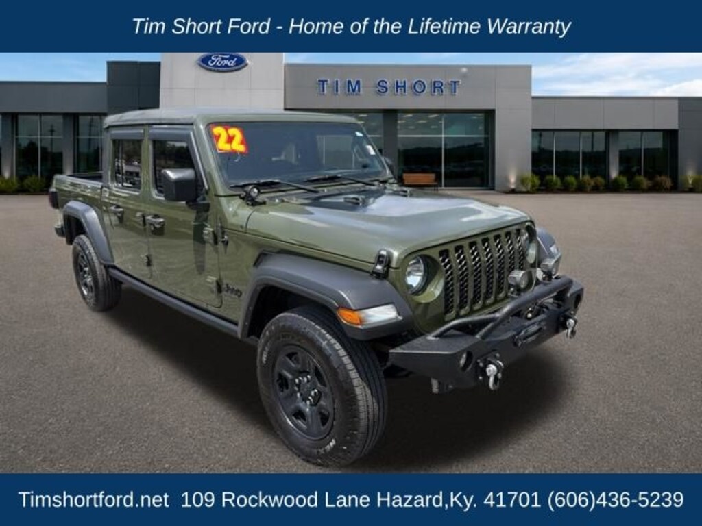 Used 2022 Jeep Gladiator Sport Truck Crew Cab