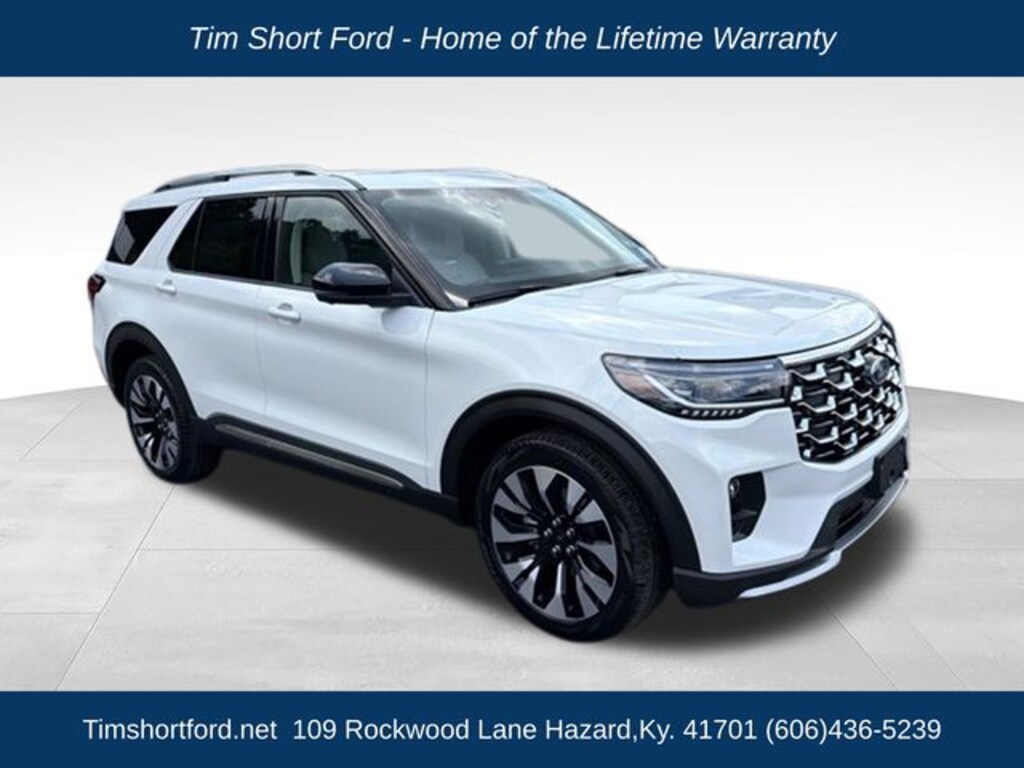 New 2026 Ford Explorer Platinum SUV