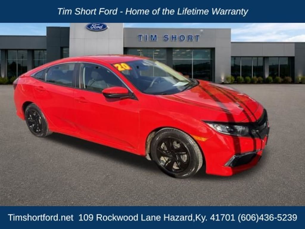 Used 2020 Honda Civic LX Sedan