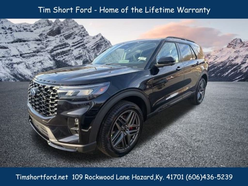 New 2026 Ford Explorer ST-Line SUV