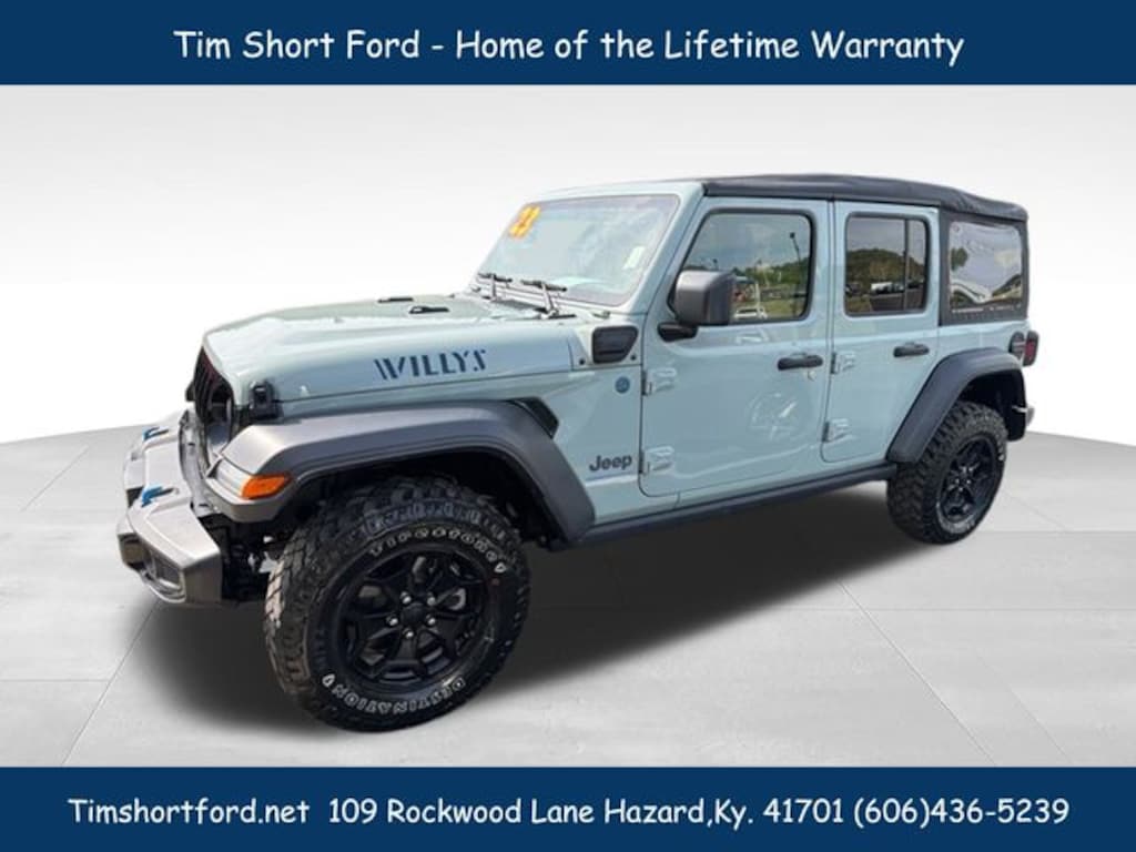 Used 2023 Jeep Wrangler 4xe SUV