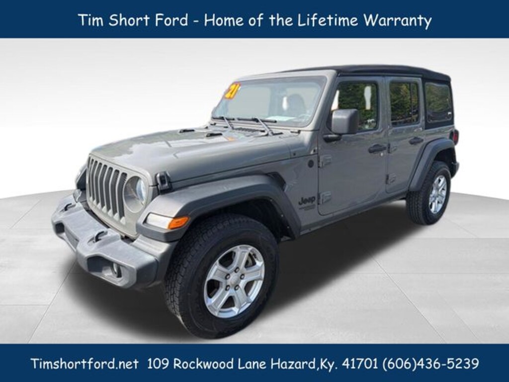 Used 2021 Jeep Wrangler Unlimited Sport SUV