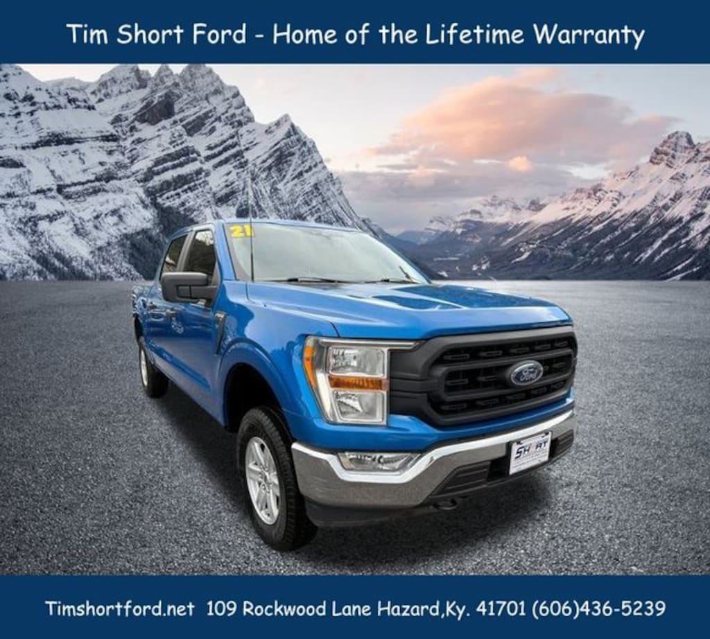 Used 2021 Ford F-150 Truck SuperCrew Cab