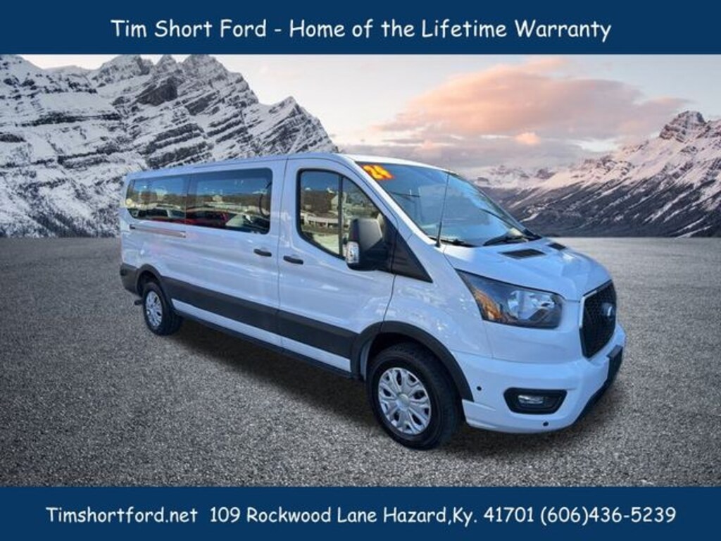 Used 2024 Ford Transit-350 Passenger Wagon Low Roof Van