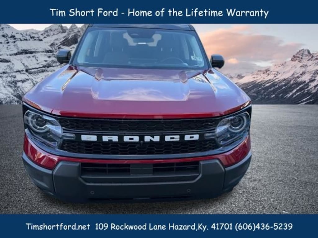 New 2025 Ford Bronco Sport Outer Banks SUV