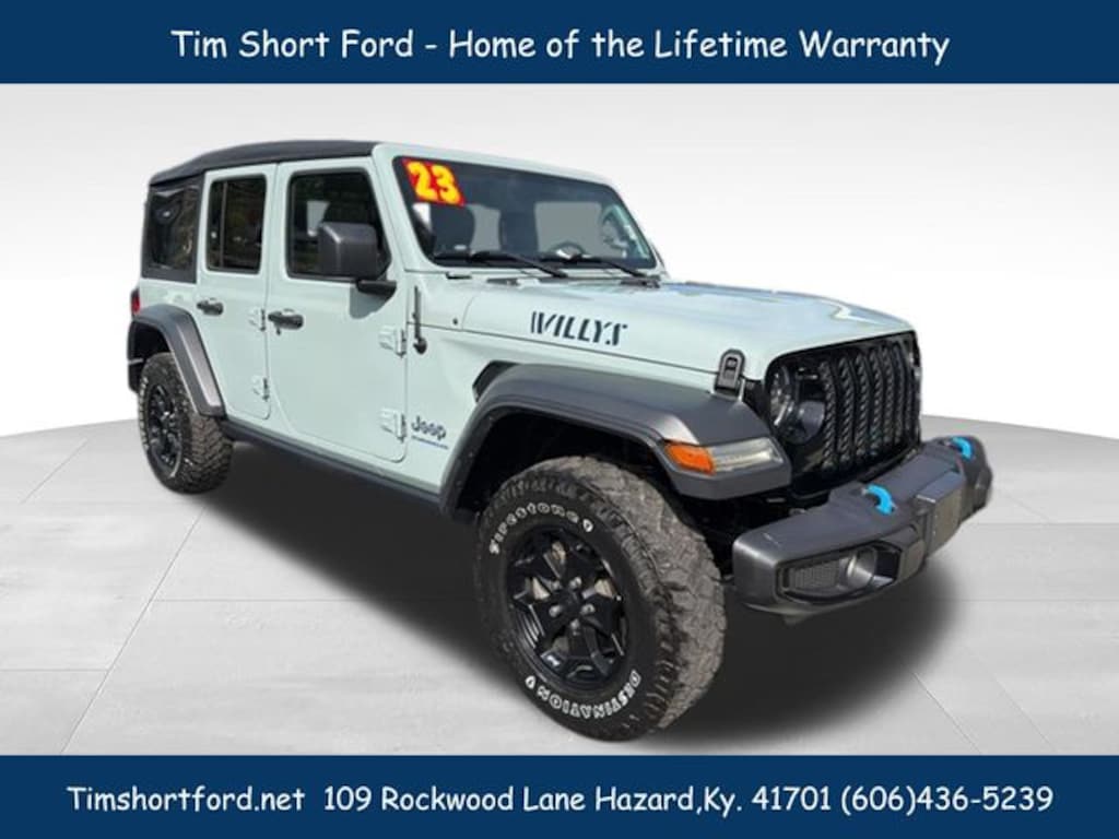 Used 2023 Jeep Wrangler 4xe SUV