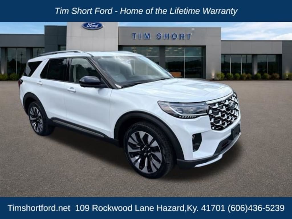 New 2026 Ford Explorer Platinum SUV