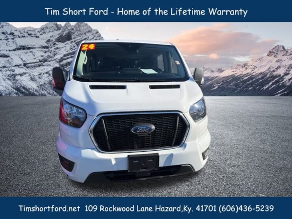 Used 2024 Ford Transit-350 Passenger Wagon Low Roof Van
