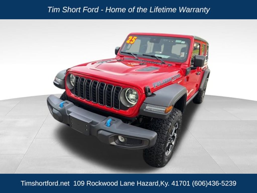 Used 2025 Jeep Wrangler 4xe Rubicon SUV