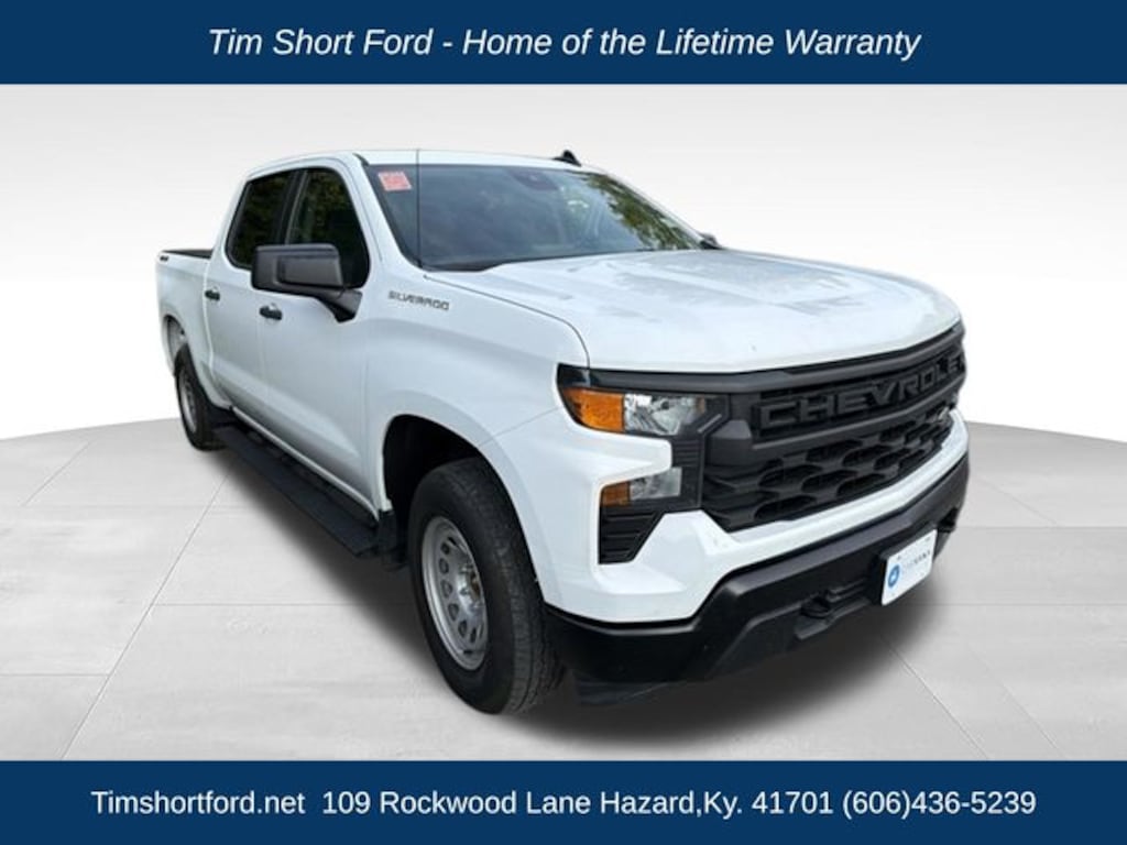 Used 2024 Chevrolet Silverado 1500 Work Truck Truck Crew Cab