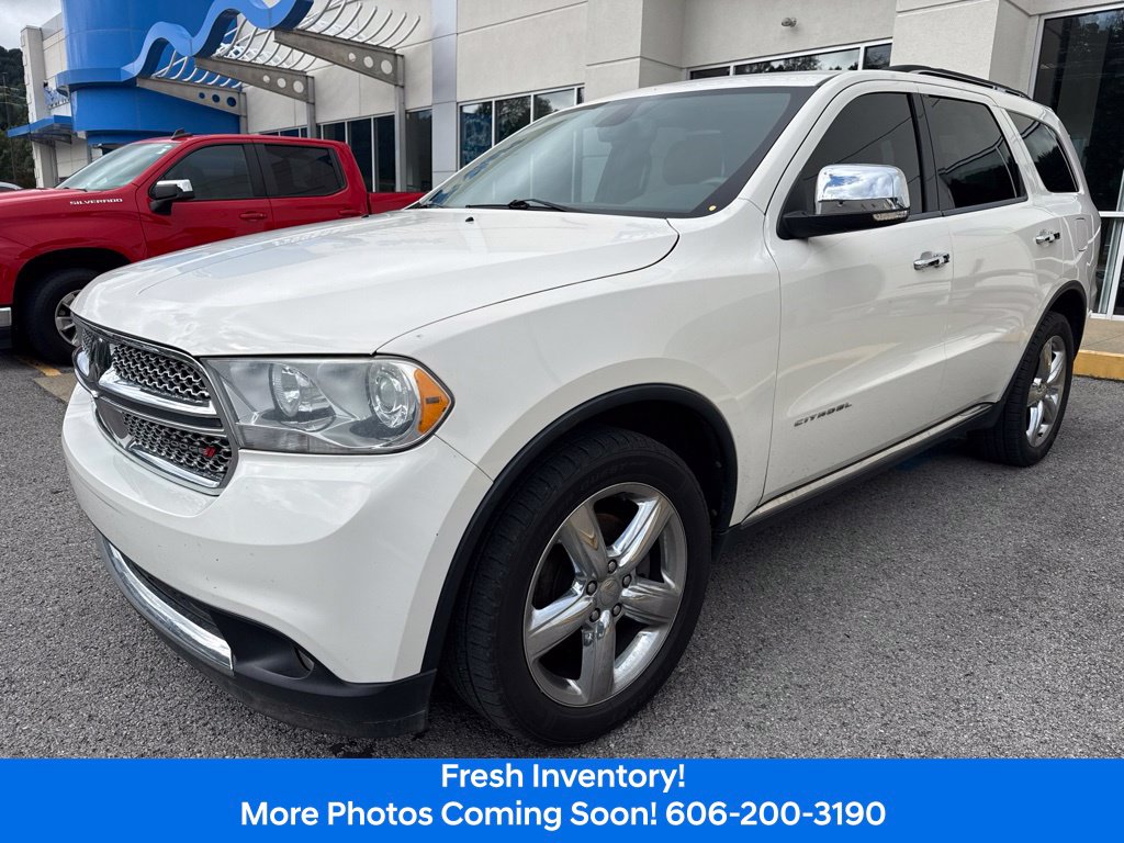 Used 2012 Dodge Durango Citadel with VIN 1C4RDJEG6CC312060 for sale in Ivel, KY