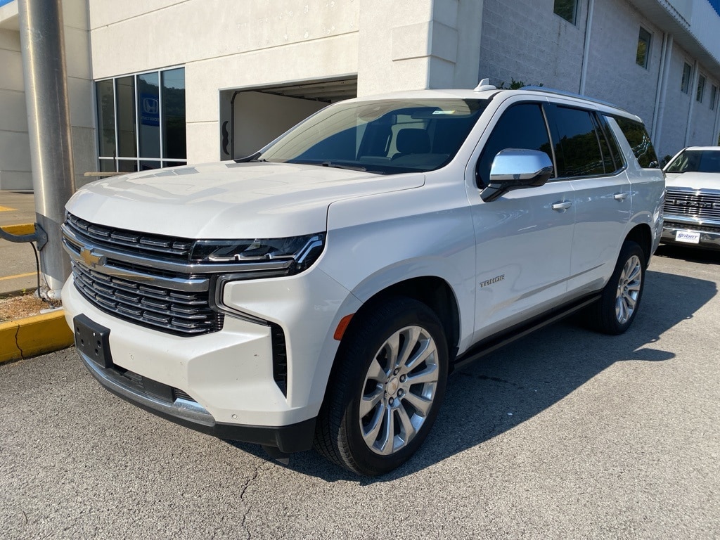 Used 2023 Chevrolet Tahoe Premier with VIN 1GNSKSKD1PR139601 for sale in Ivel, KY