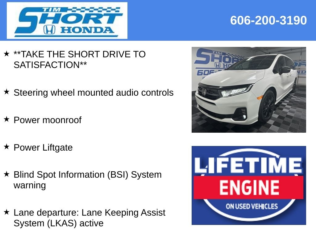 New 2026 Honda Odyssey Sport-L Van Passenger