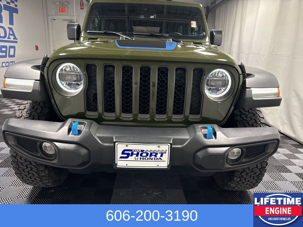 Used 2023 Jeep Wrangler 4xe Rubicon 4XE with VIN 1C4JJXR66PW514492 for sale in Ivel, KY