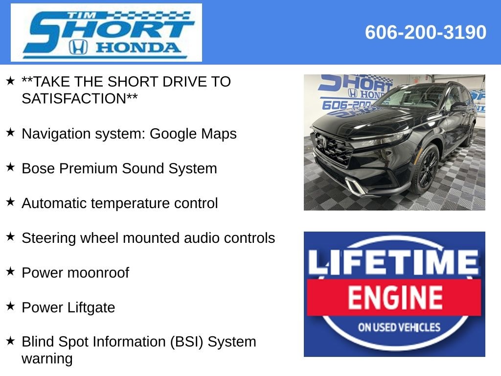 New 2026 Honda CR-V Hybrid Sport Touring SUV