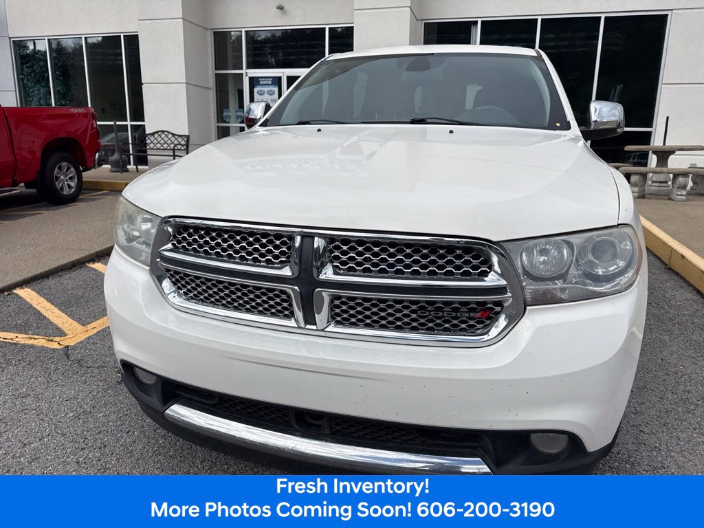 Used 2012 Dodge Durango Citadel with VIN 1C4RDJEG6CC312060 for sale in Ivel, KY
