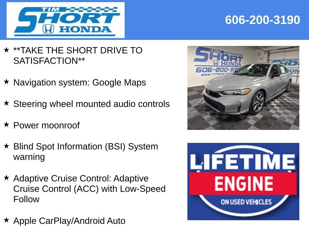 New 2026 Honda Civic Hybrid Sport Touring Sedan