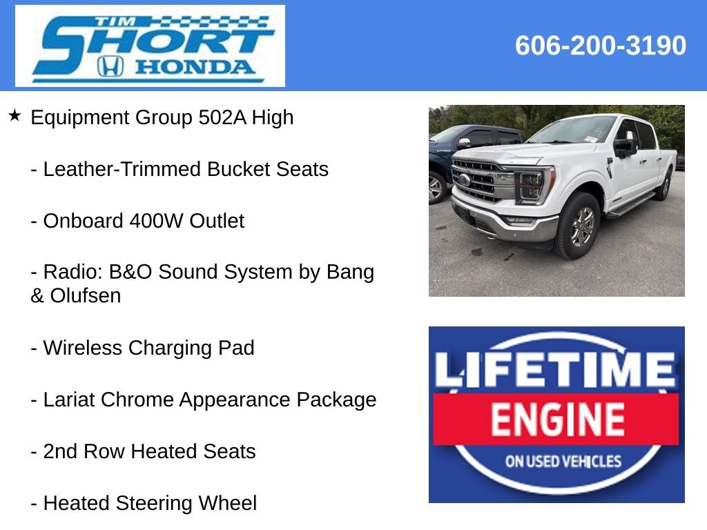Used 2022 Ford F-150 Truck SuperCrew Cab