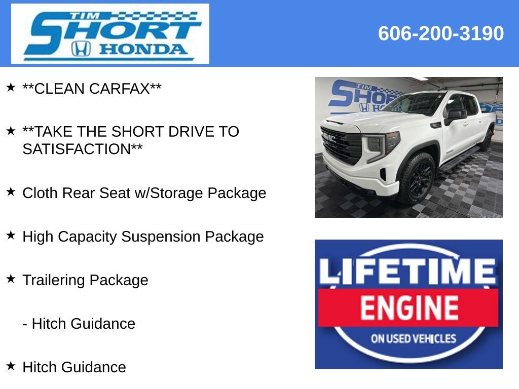 Used 2022 GMC Sierra 1500 Elevation w/3SB Truck Crew Cab