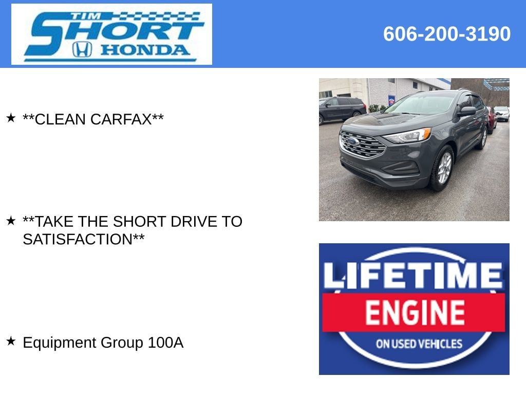 Used 2021 Ford Edge SE SUV