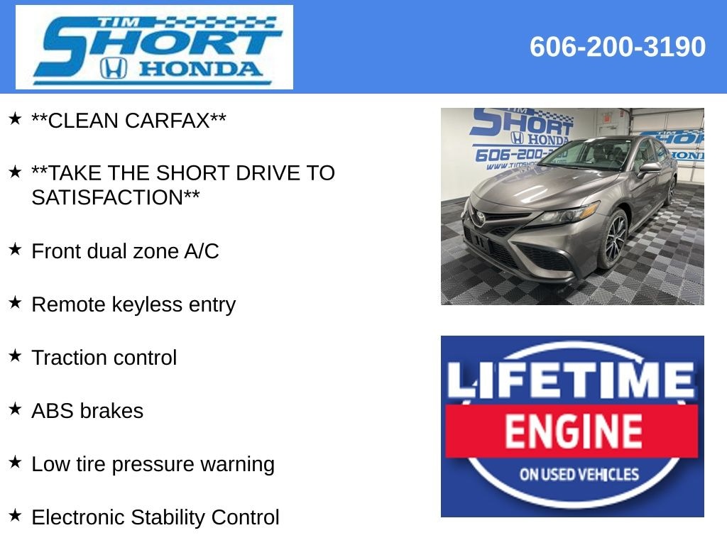 Used 2024 Toyota Camry SE Sedan