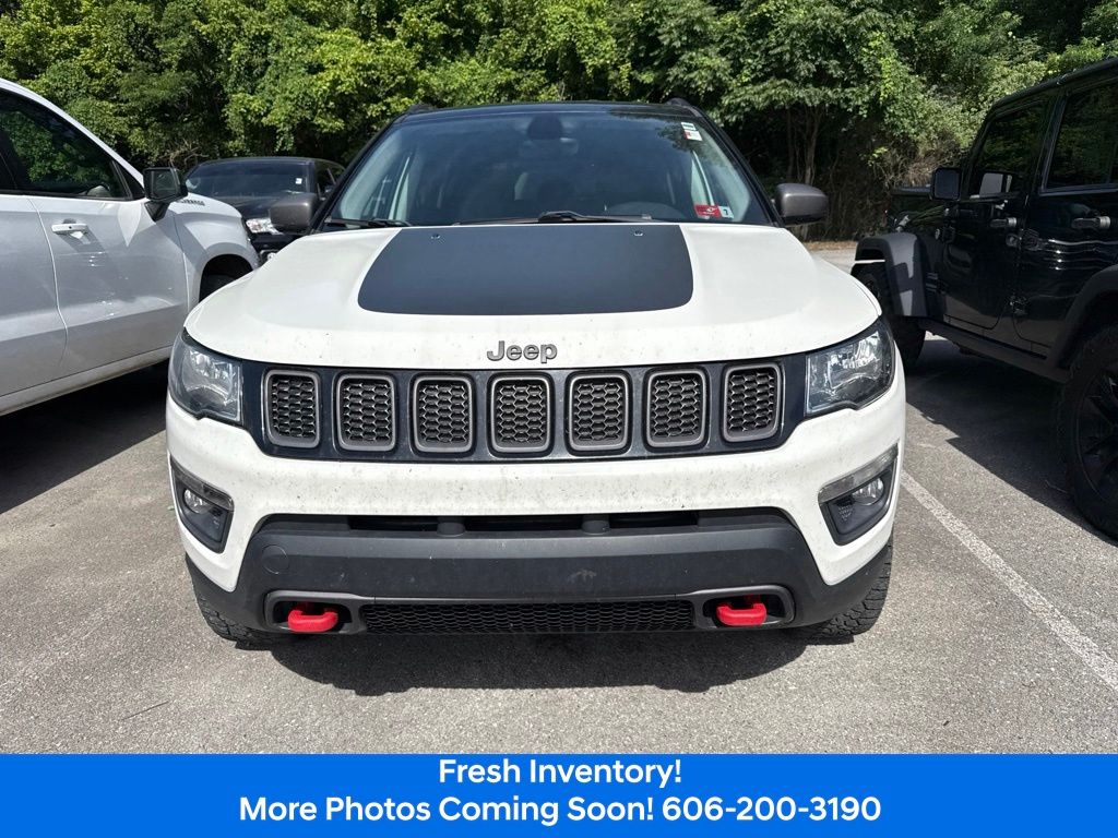 Used 2018 Jeep Compass Trailhawk with VIN 3C4NJDDBXJT371869 for sale in Ivel, KY