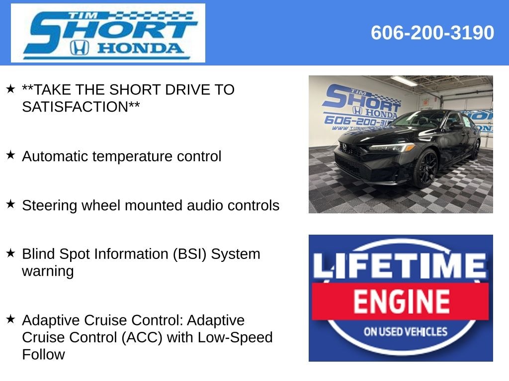 New 2026 Honda Civic Sport Sedan