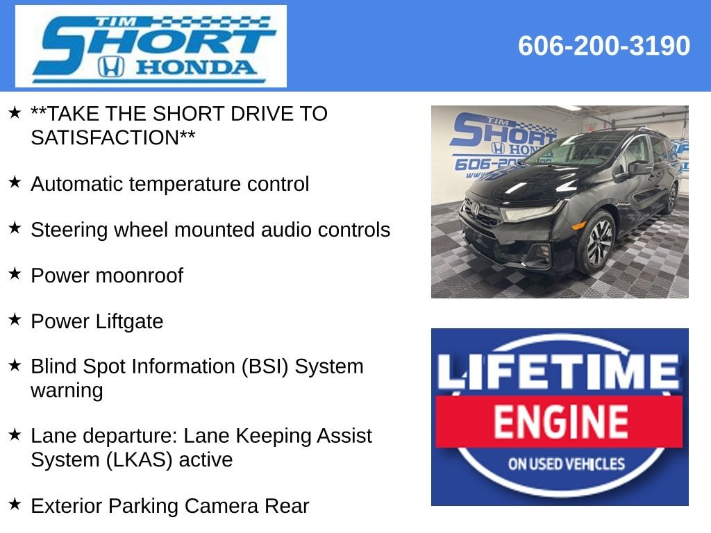 New 2026 Honda Odyssey EX-L Van Passenger