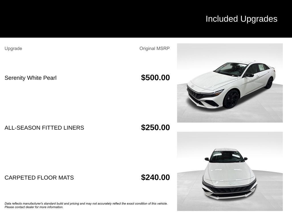 New 2026 Hyundai Elantra SEL Sport Sedan