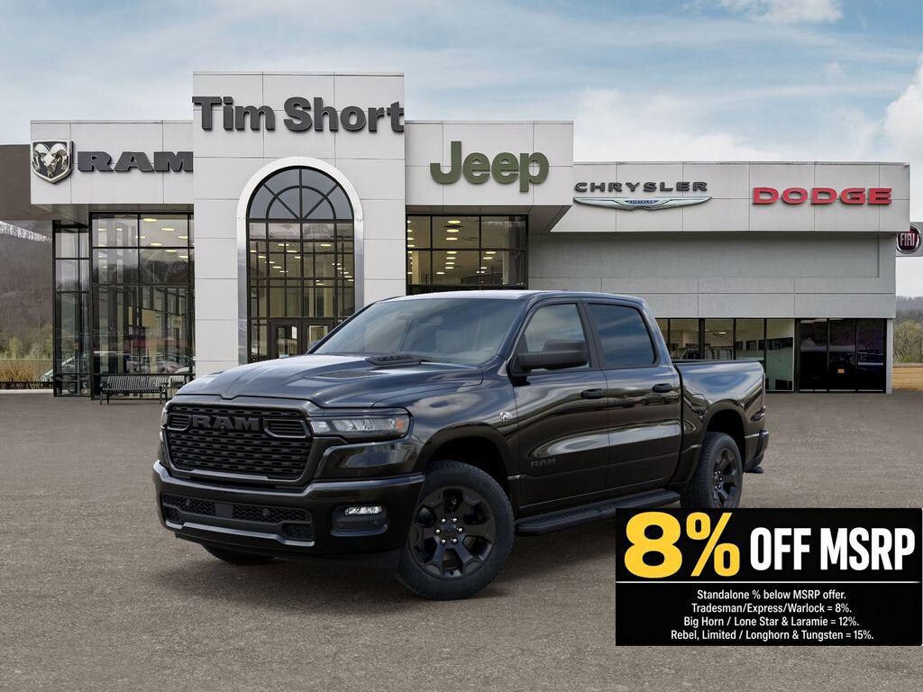 New 2026 Ram 1500 Express Crew Cab 4x4 57 Box Truck Crew Cab