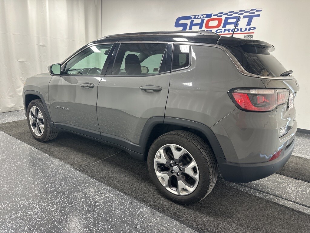 Used 2021 Jeep Compass Limited with VIN 3C4NJDCB3MT531032 for sale in Pikeville, KY