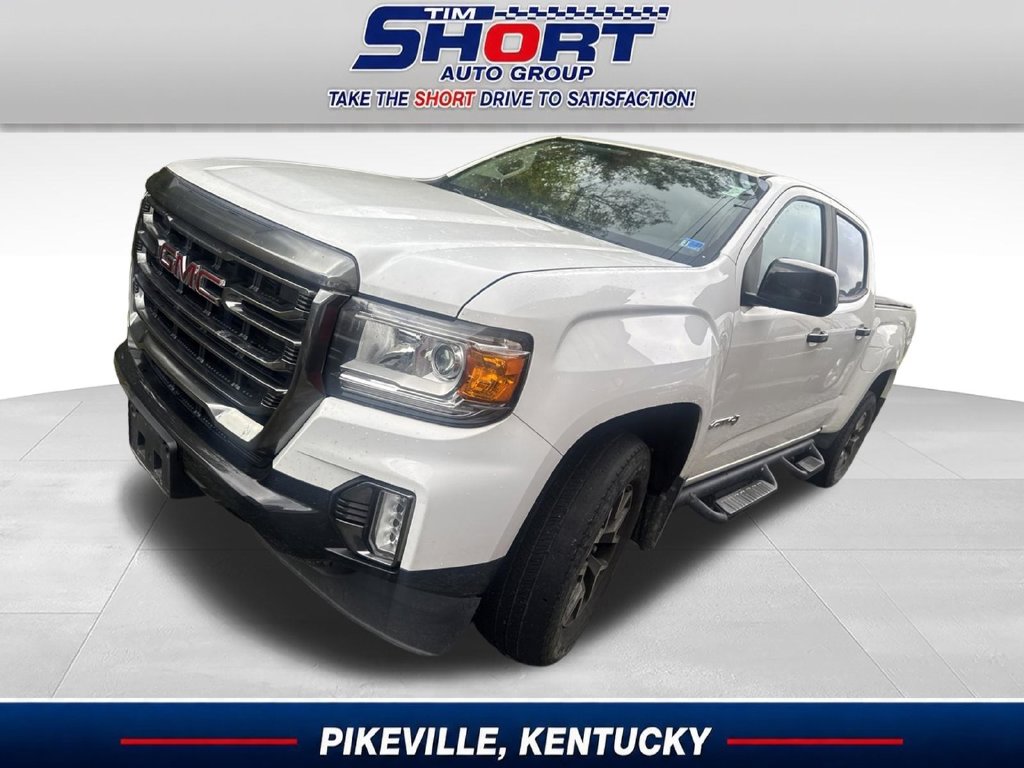 Used 2021 GMC Canyon AT4 w/Leather Truck Crew Cab