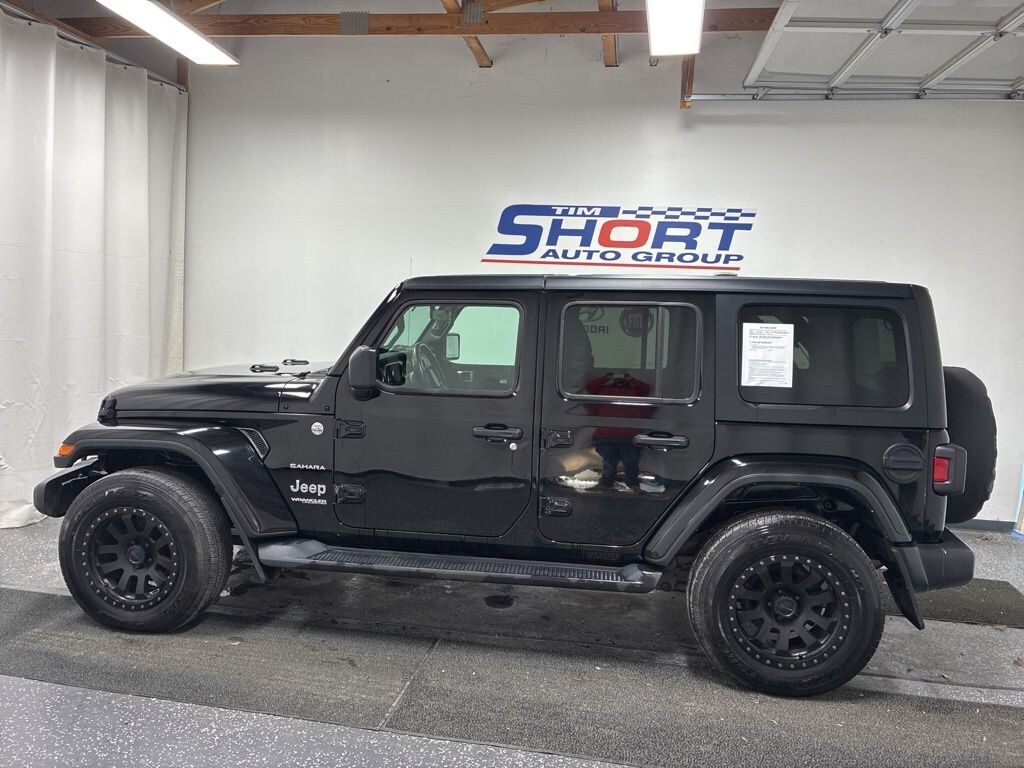 Used 2021 Jeep Wrangler Unlimited Sahara SUV