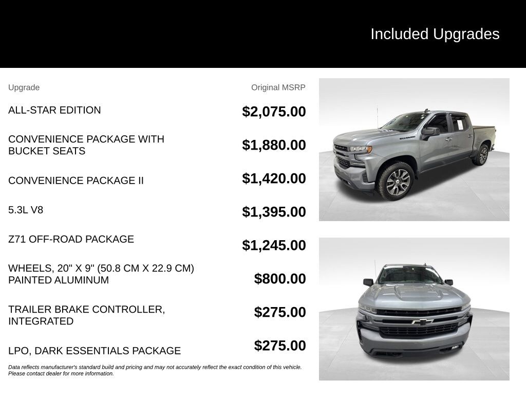 Used 2020 Chevrolet Silverado 1500 RST Truck Crew Cab