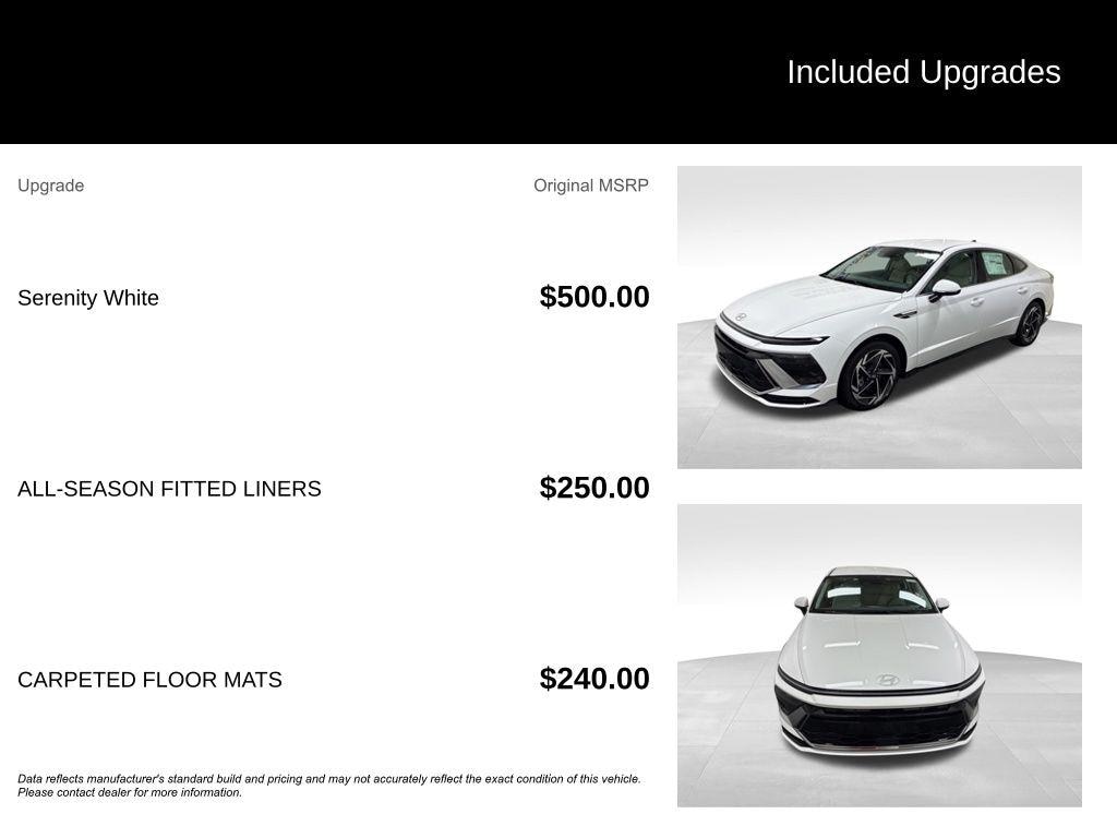 New 2026 Hyundai Sonata SEL Sport Sedan