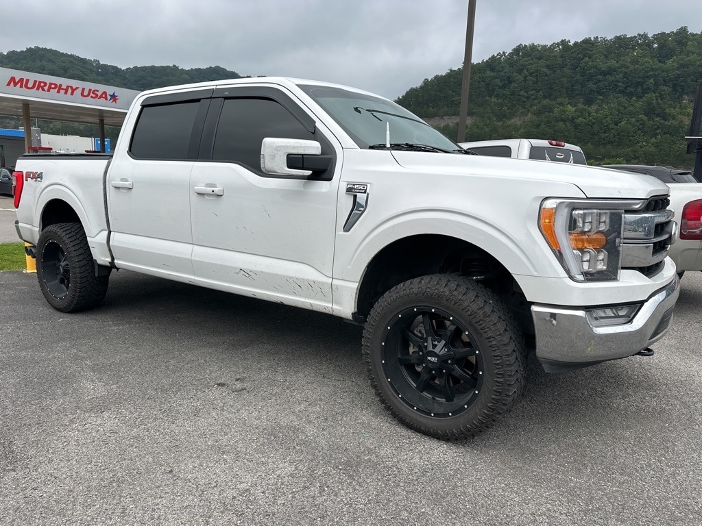 Used 2021 Ford F-150 Lariat with VIN 1FTFW1E5XMFB88449 for sale in Pikeville, KY