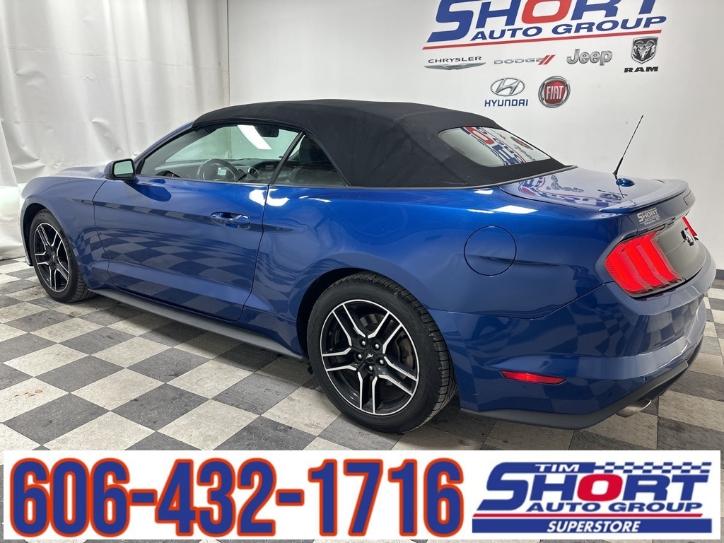 Used 2023 Ford Mustang EcoBoost Premium with VIN 1FATP8UH8P5100678 for sale in Pikeville, KY