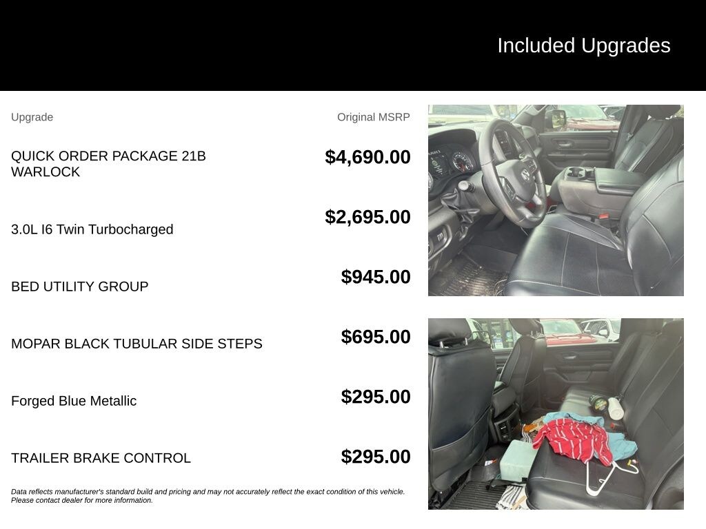 Used 2025 Ram 1500 Tradesman Truck Crew Cab