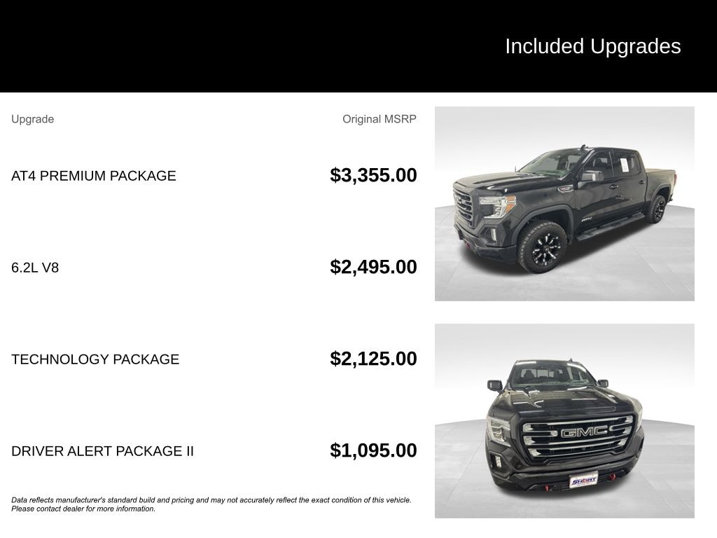 Used 2020 GMC Sierra 1500 AT4 Truck Crew Cab