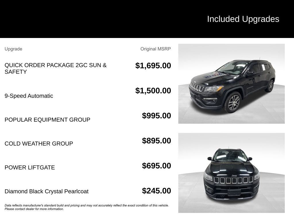 Used 2020 Jeep Compass Latitude SUV