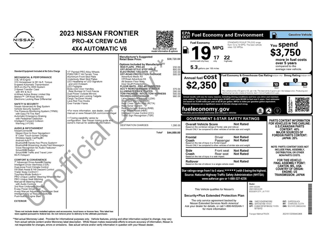 2023 Nissan Frontier PRO-4X - Photo 31