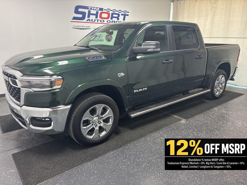New 2026 Ram 1500 Big Horn Crew Cab 4x4 57 Box Truck Crew Cab