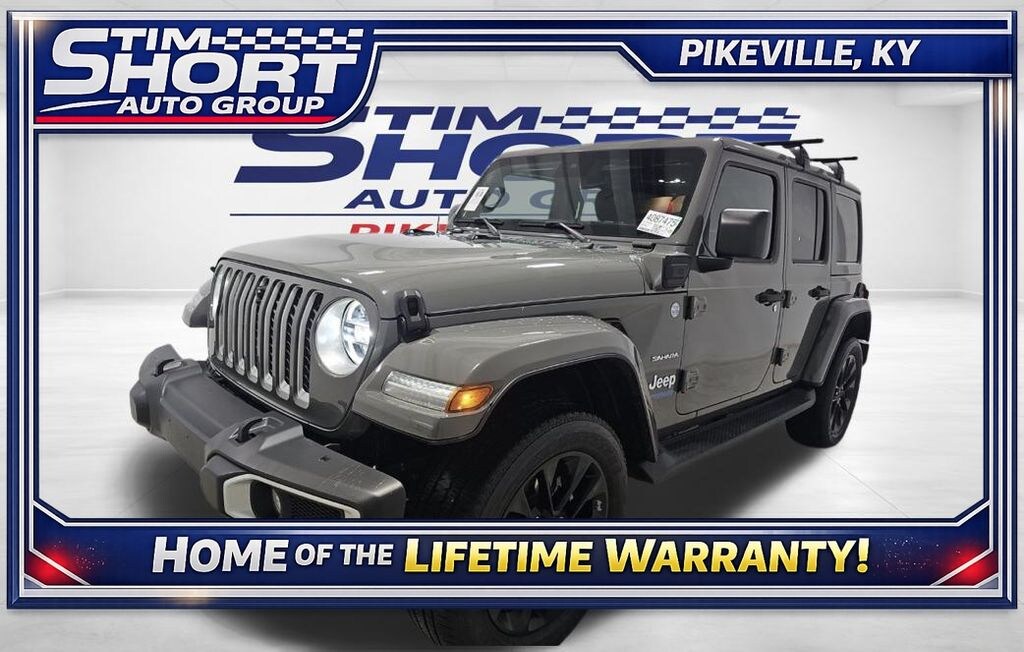 Used 2021 Jeep Wrangler 4xe Sahara SUV