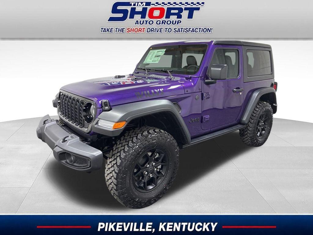 New 2026 Jeep Wrangler 2-Door Willys 4x4 SUV
