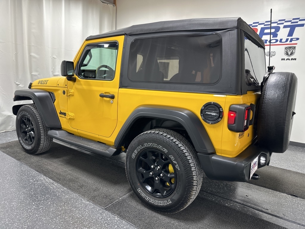 Used 2020 Jeep Wrangler Willys Sport with VIN 1C4GJXAG0LW337298 for sale in Pikeville, KY