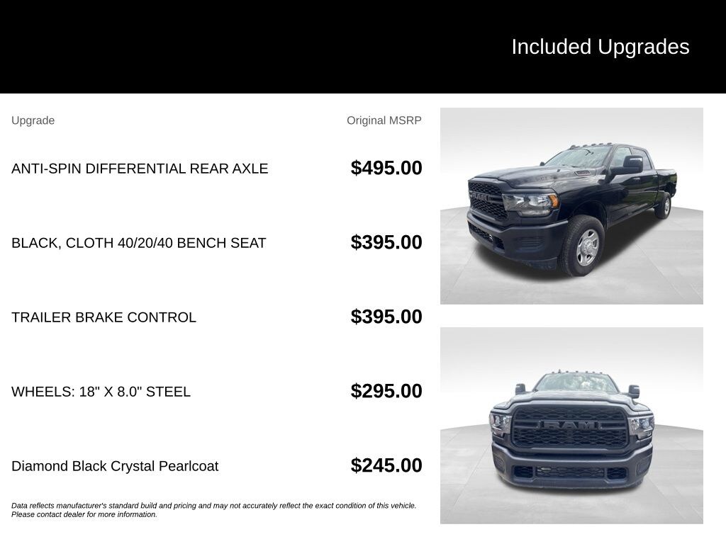 Used 2024 Ram 2500 Tradesman Truck Crew Cab