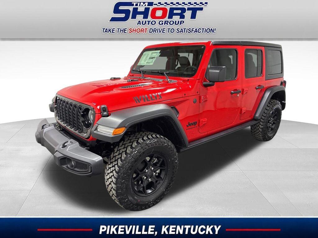 New 2026 Jeep Wrangler 4-Door Willys 4x4 SUV